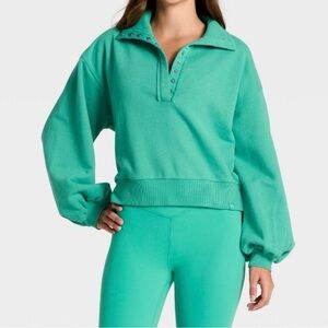 Women's Teal Pullover Top